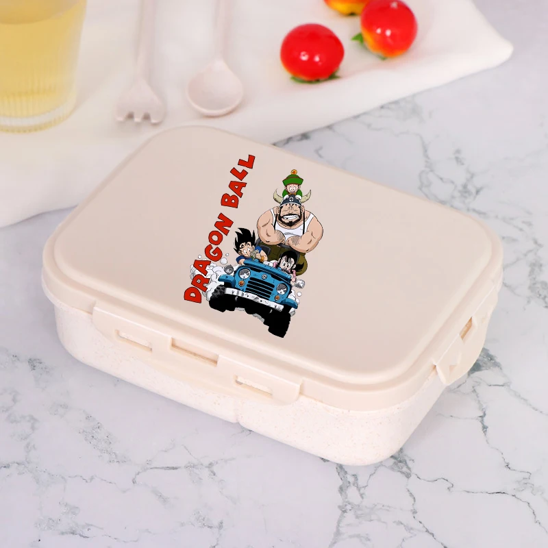 Dragon Ball – boîte à déjeuner Portable et robuste, adaptée à la conservation du Camping en plein air, boîte anti-fuite, cadeau d'anniversaire pour enfants