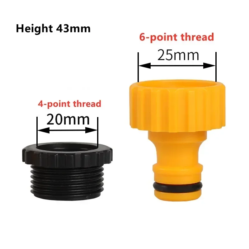 Universal Water Faucet Adapter Plastic Hose Fitting Quick Connector Fitting Tap For Garden Irrigation Garden Water Connectors