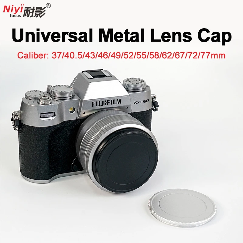 العالمي عدسة الكاميرا غطاء المسمار في غطاء للعدسات حامي المعادن 37 مللي متر 40.5 مللي متر 43 مللي متر 46 مللي متر 49 مللي متر 52 مللي متر 55 مللي متر 58 مللي متر 62 مللي متر 67 مللي متر حماية #1