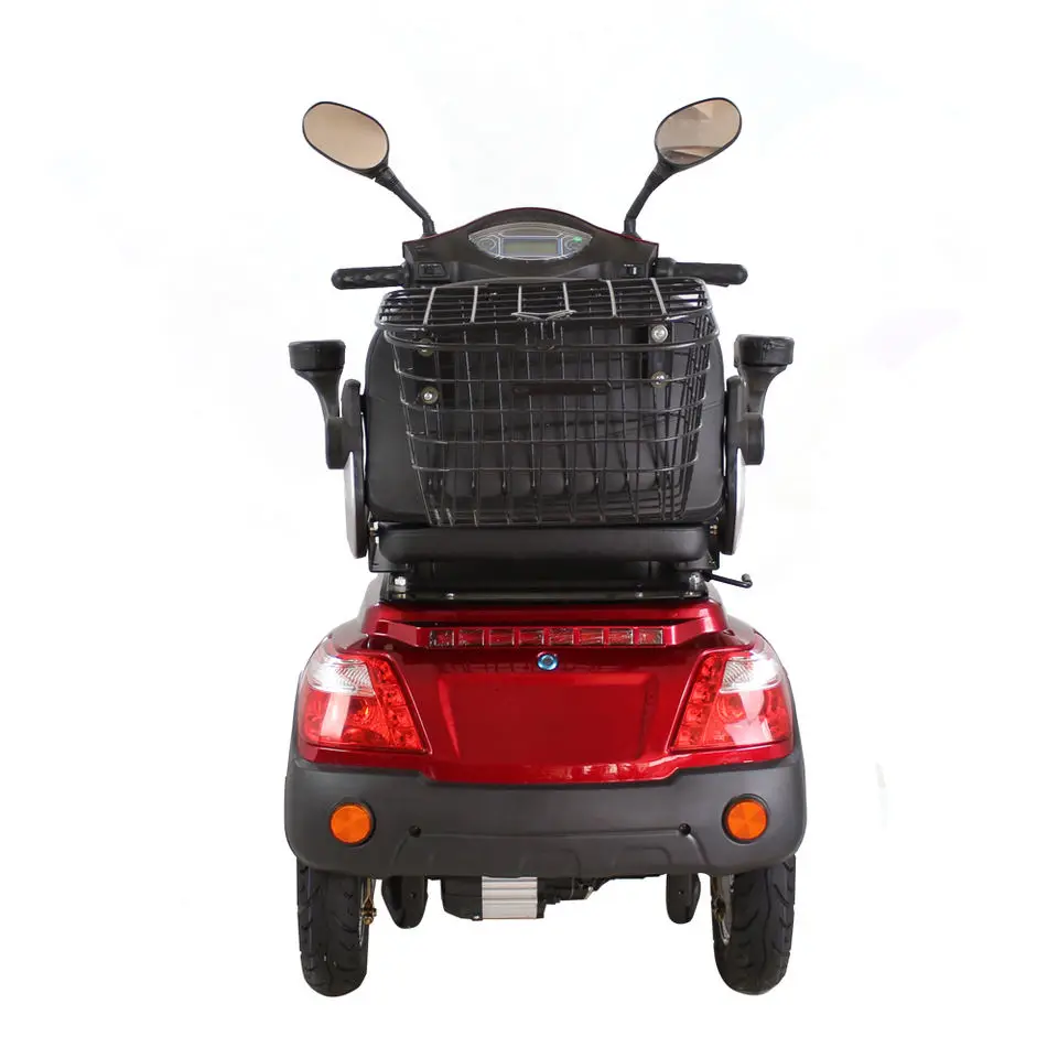 2023New 3 Wheels Adults E-Scooter Handicapped Scooter Wheelchair Tricycle