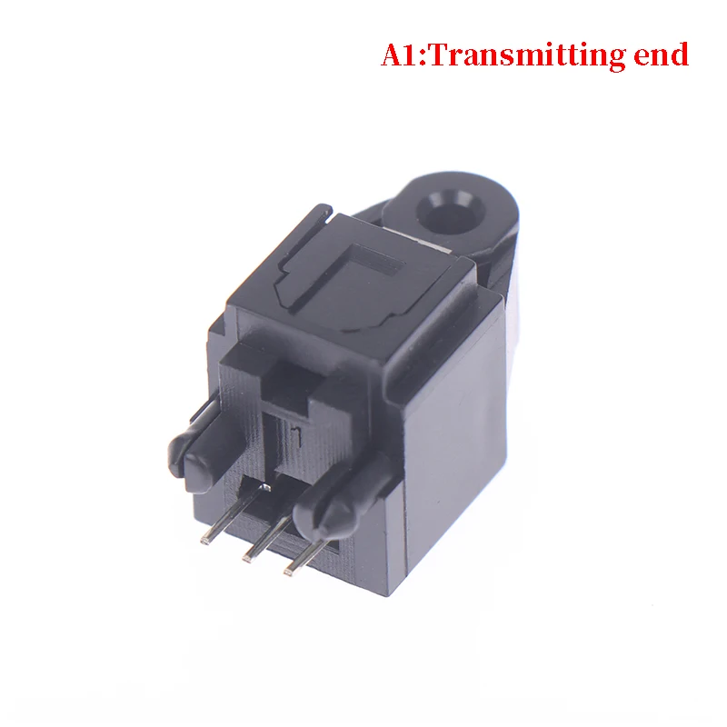 (YY)1 قطعة DLR2180 (نهاية الإرسال/الاستقبال) محطة الألياف البصرية الصوتية دبوس أفقي 3-Pin أصحاب الألياف البصرية موصل