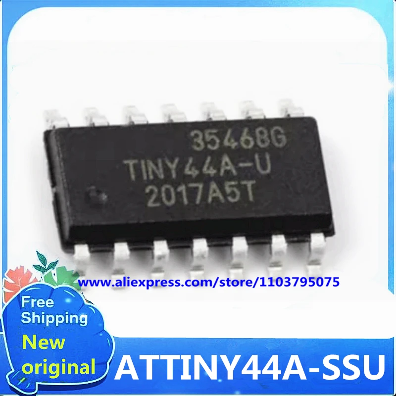 

Free Shipping 20pcs-100pcs ATTINY44A-SSU TINY44A-U ATTINY44 SOP-14 IC In Stock!