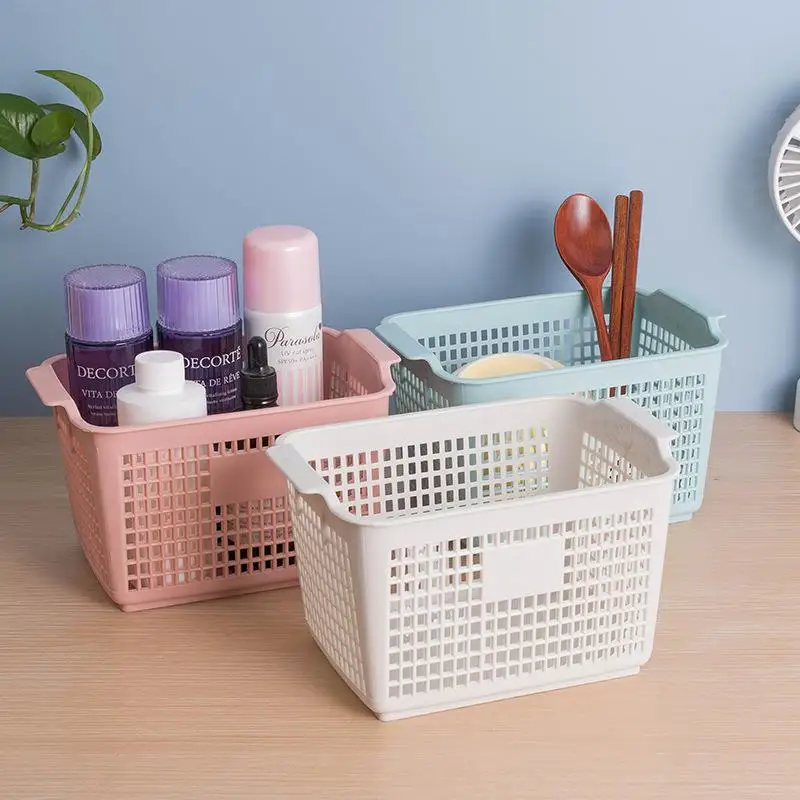 nordic-style-plastic-hollow-out-storage-basket-breathable-bathroom-small-item-toy-organizer-basket-laundry-hamper-household-s