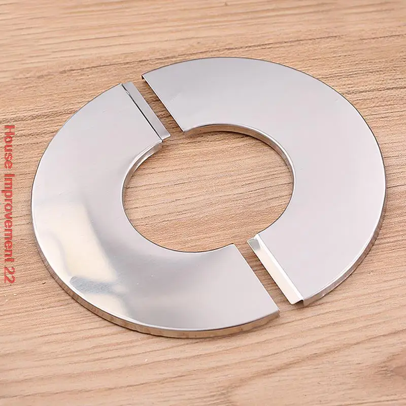 1pc coperchio decorativo in acciaio inossidabile coperchio per tubo dell'acqua accessori a parete per tubi di riscaldamento valvole angolari tubi dell'acqua