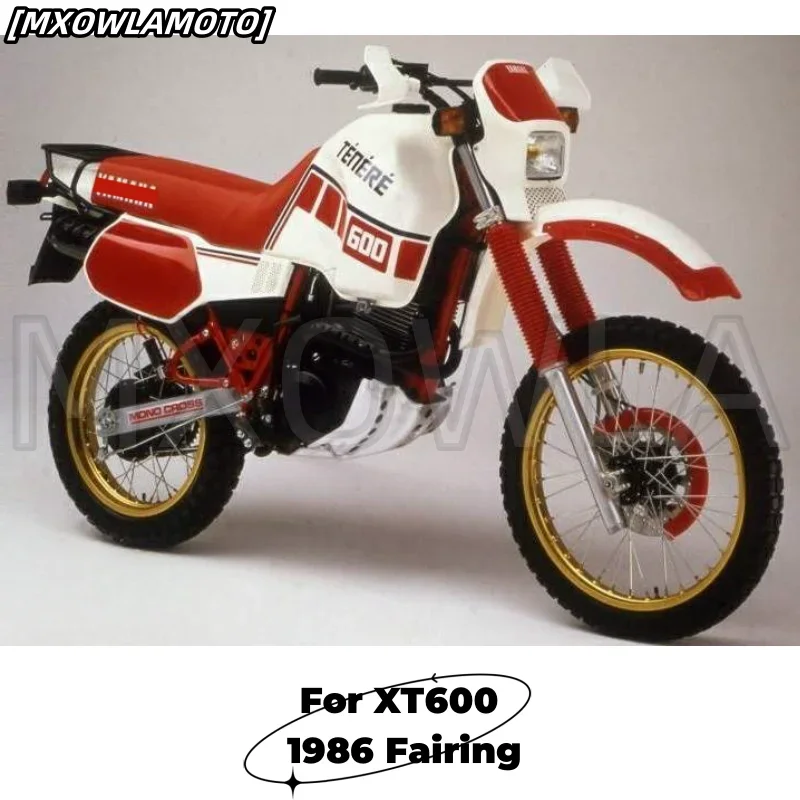 Wtrysk ABS owiewka motocyklowa akcesoria motocyklowe owiewka zestawy całego ciała owiewka dla XT600 1986 86
