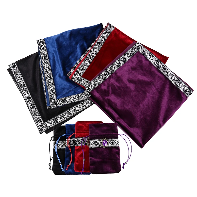 

2 шт./партия, бархатная скатерть для настольных игр