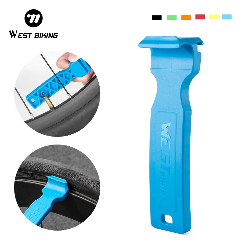 WEST BIKING Bicycle Tyre Tire Lever Ultralight Wheel Repair Tool For MTB Mountain Bike Tire Spoon Road Cycling Opener Breaker