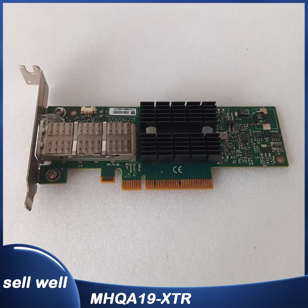 

Для однопортовой сетевой карты Me-llanox MHQA19-XTR