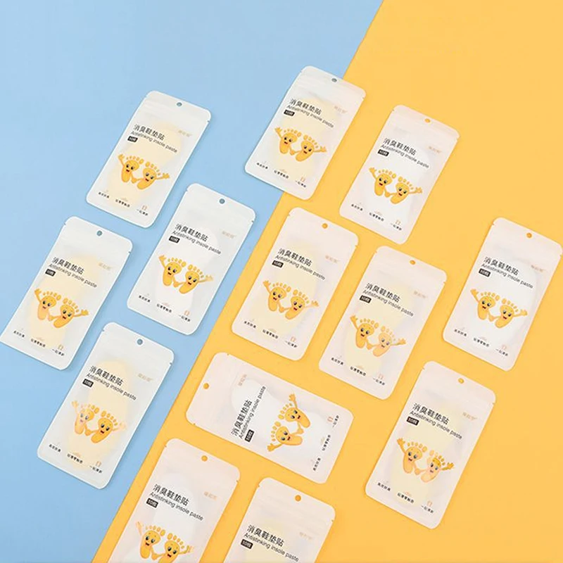 

Hot 10Pcs Shoes Deodorant Sticker Deodorant Foot Odor Deodorants Sneaker Smell Fresh Fruity Aroma Insole Sterilization Stickers