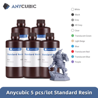 ANYCUBIC 5kg Standard Resin 405nm High Precision UV Resin For LCD 3D Printer Photopolymer Printing Material For Photon Mono 4K