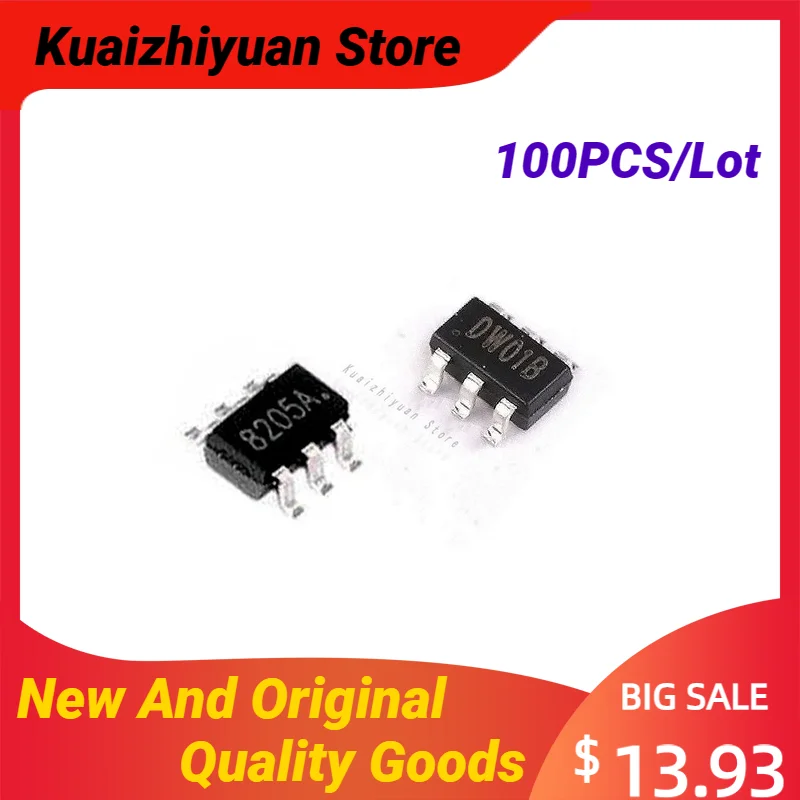 

100PCS/Lot New And Original CEG8205A FS8205A TSSOP 20V 6A Dual N-Channel Effect Transistor Quality Goods