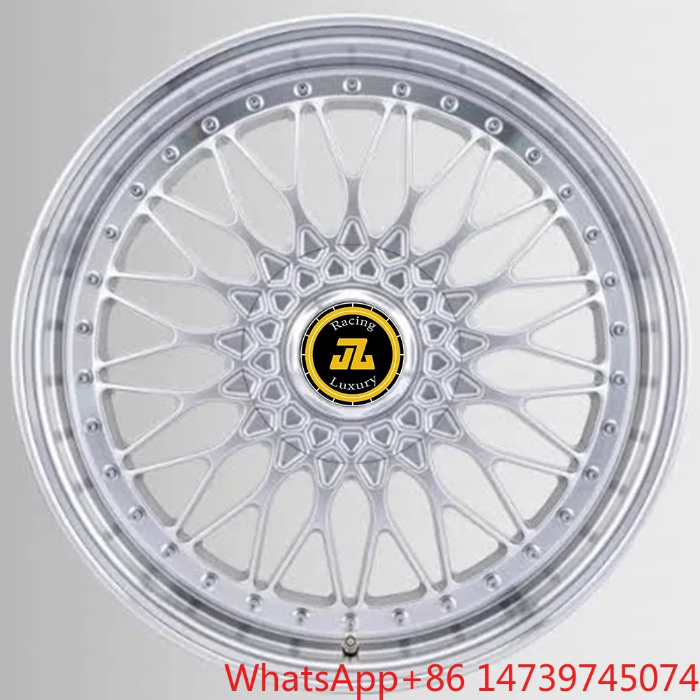 2-Piece Deep Lip Silver Chrome ML-10 Forged Alloy Wheels 19-22 Inch 5x120 6061-T6 for F30 F80 F90 G20