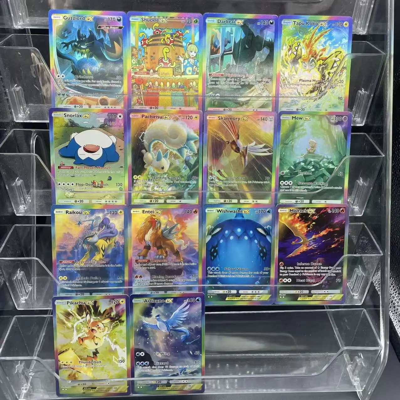 

DIY самодельное аниме английская версия PTCG TCG игровая коллекционная карта Pichu Mew Entei Articuno Zamazenta Darkrai коллекционная карта подарок