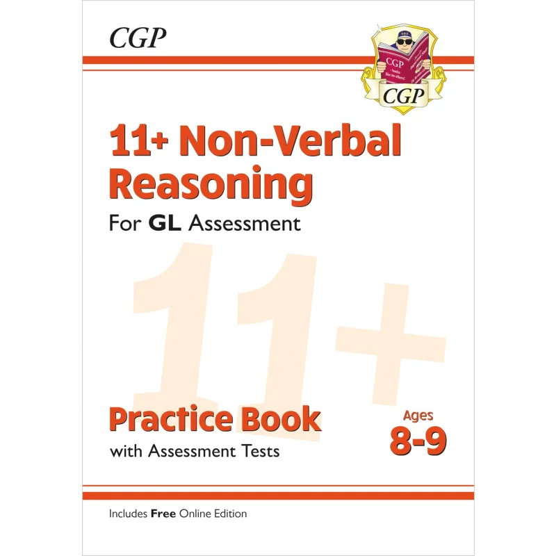 

11 GL NonVerbal Reasoning Practice Book Assessment Tests Ages 89 With Online Edition CGP Books 9781789081619