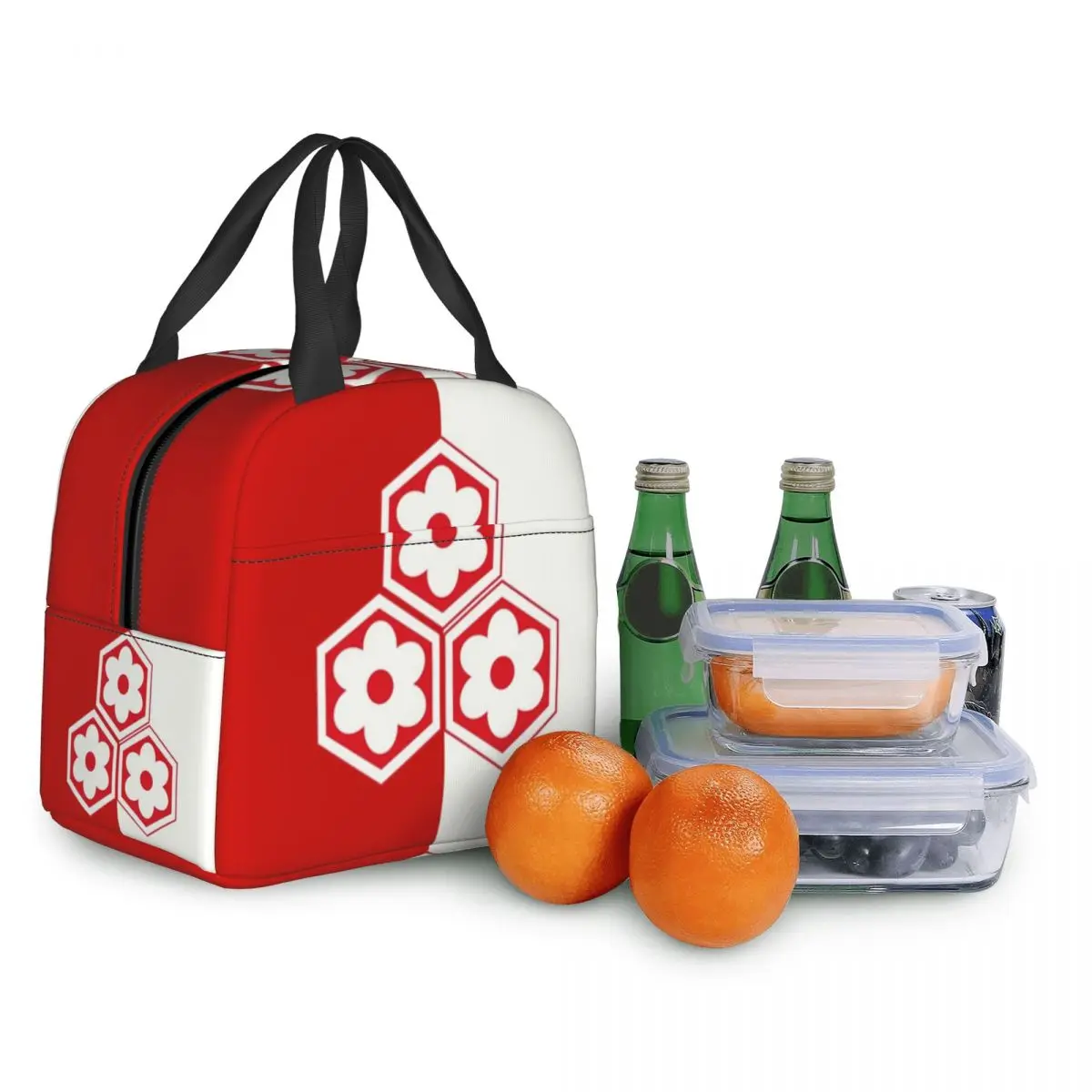 Bolsa de almuerzo de Manga Kimono Inuyasha Sesshomaru para hombres y mujeres, fiambrera con aislamiento térmico para niños, bolsas de mano de comida para Picnic escolar