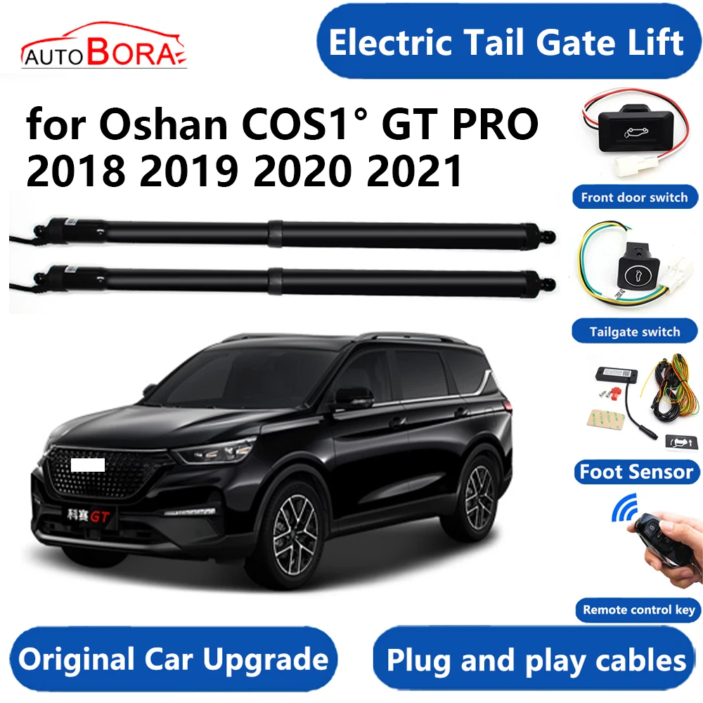 AutoBora Car Electric Tail Gate Lift System Power Liftgate Kit Auto Automatic Tailgate Opener for Oshan COS1° GT PRO 2018~2021