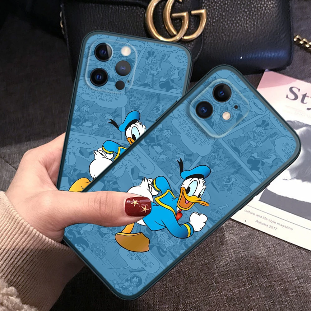 Z54 Donald Duck Soft Case for Soft Silicone phone Case for iPhone 15 14 Plus 13 12 11 X XS XR Pro Max Mini 8 7 Plus