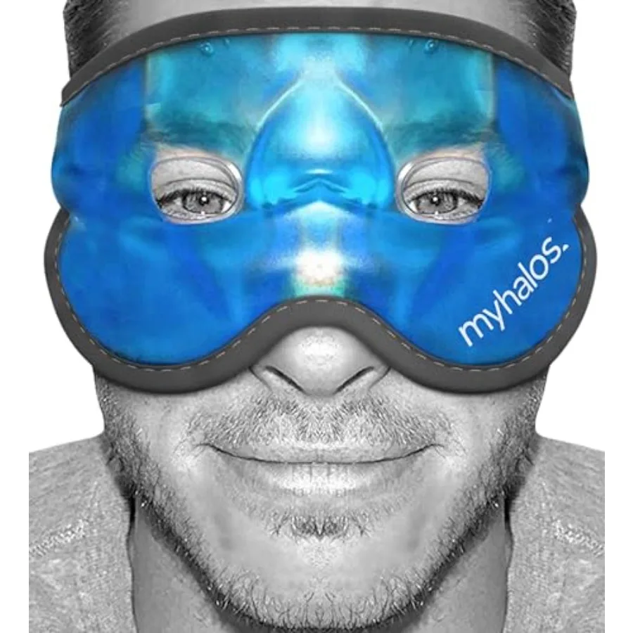

Cooling Eye Mask - Reusable Gel Eye Mask Cold Pack - Our Ice Eye Mask Soothes Puffy Eyes and Dark Circles - Relieve Your Headac