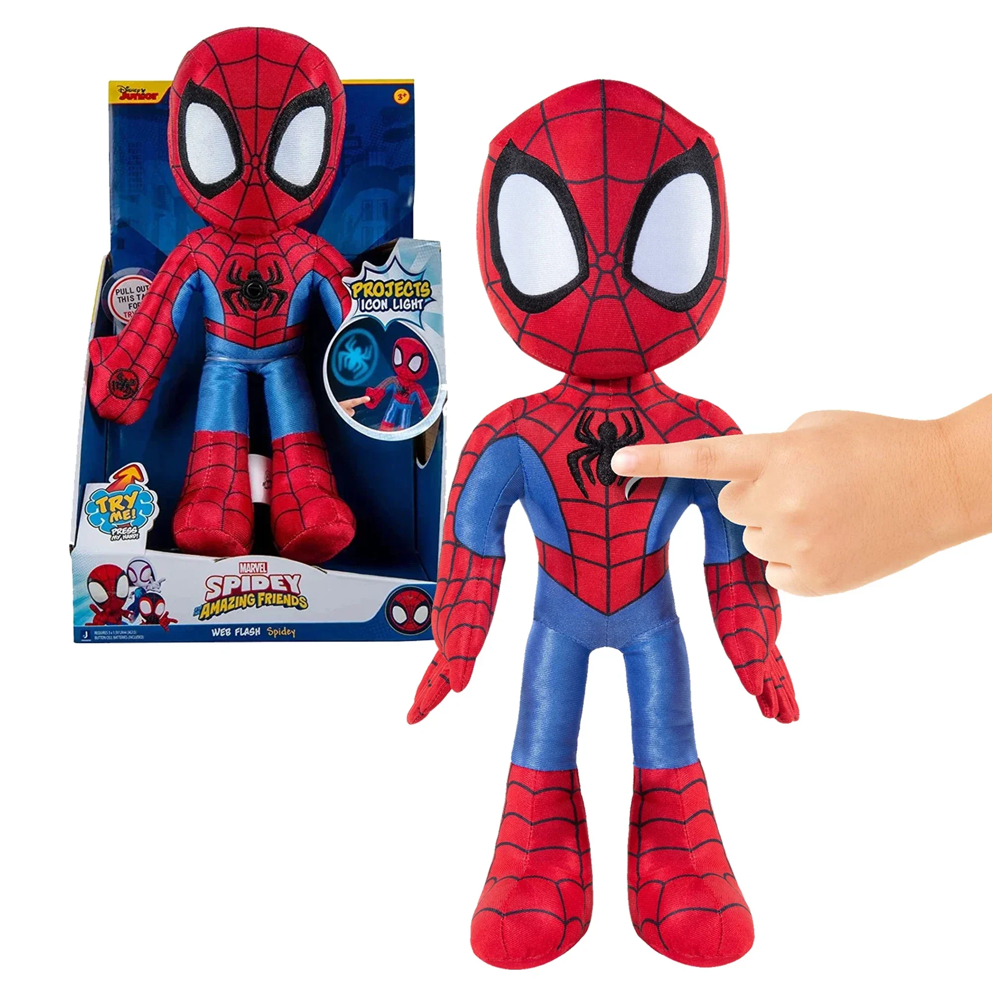 30cm Spiderman Plush Doll Toy Soft Stuffed Cartoon Animal Spider Stuffeds Dolls Boy Home Pillow Decor Kids Christmas Gift Cute