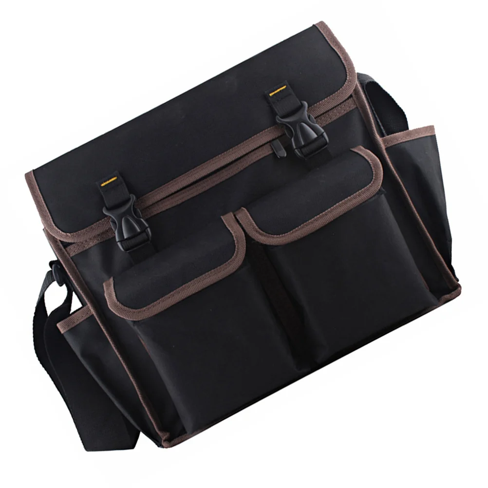 

Electrician Tool Bag Heavy Duty Canvas Pouch Large Size Single Shoulder DIY Repair Storage Tote Multipurpose Work Package Tools