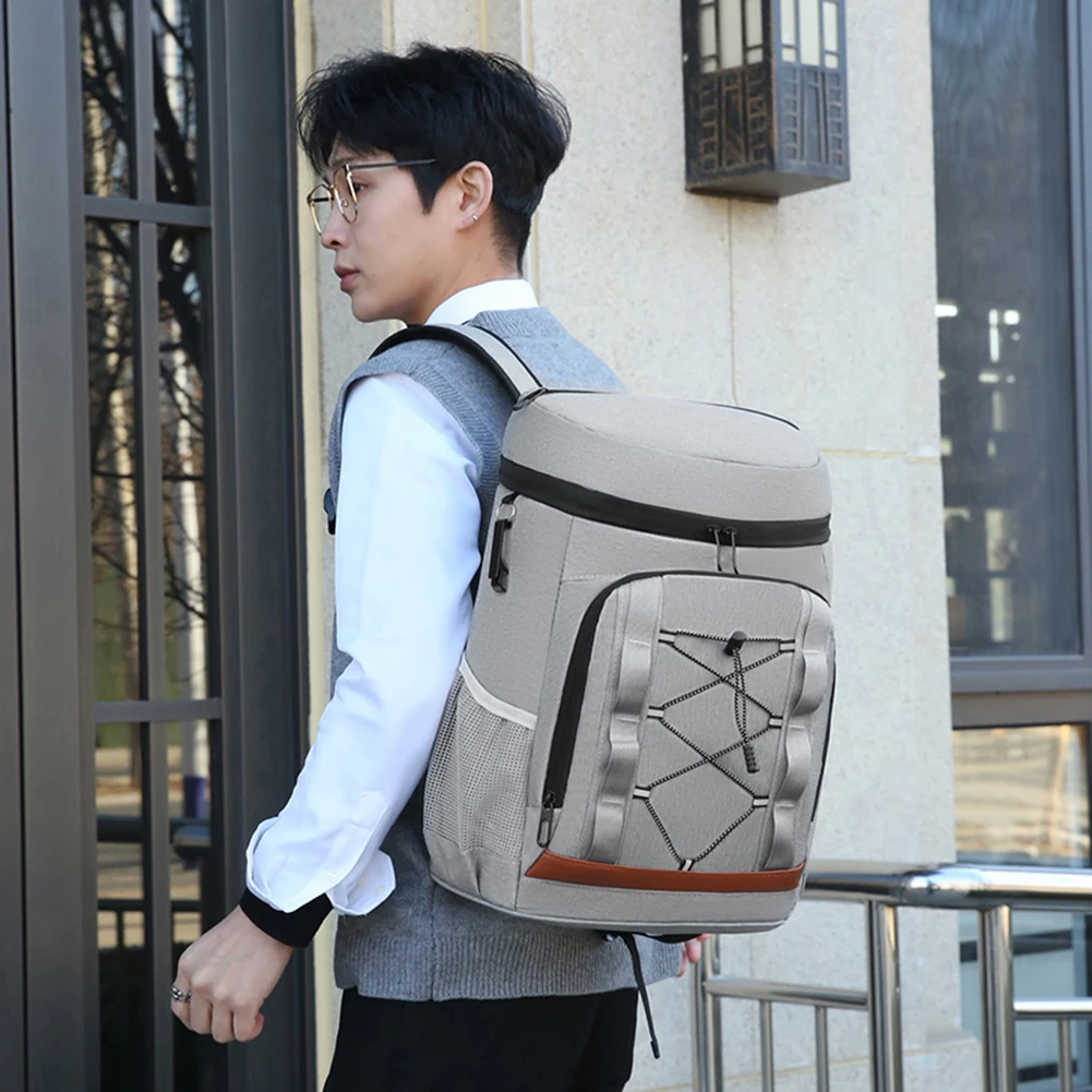Backpack Cooler Waterproof Camping Cooler Leakproof Beach Cooler Lightweight for Men Women for Picnic Camping Hiking Shopping