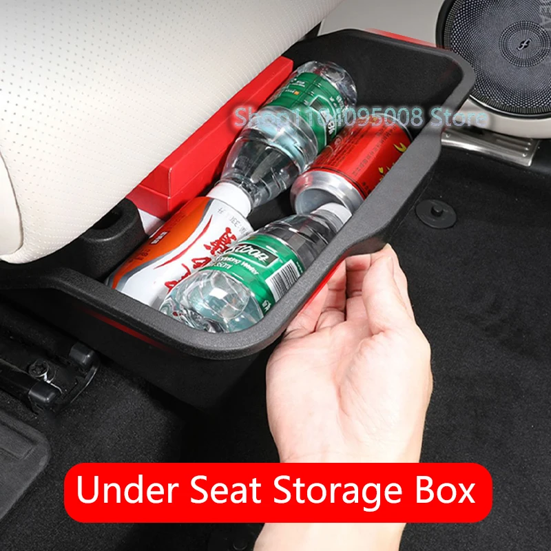 For Lixiang Li L8 L9 2024 Under Seat Storage Box Seat Storage Driver Passenger Container Miscellaneous Storage Box Accessories