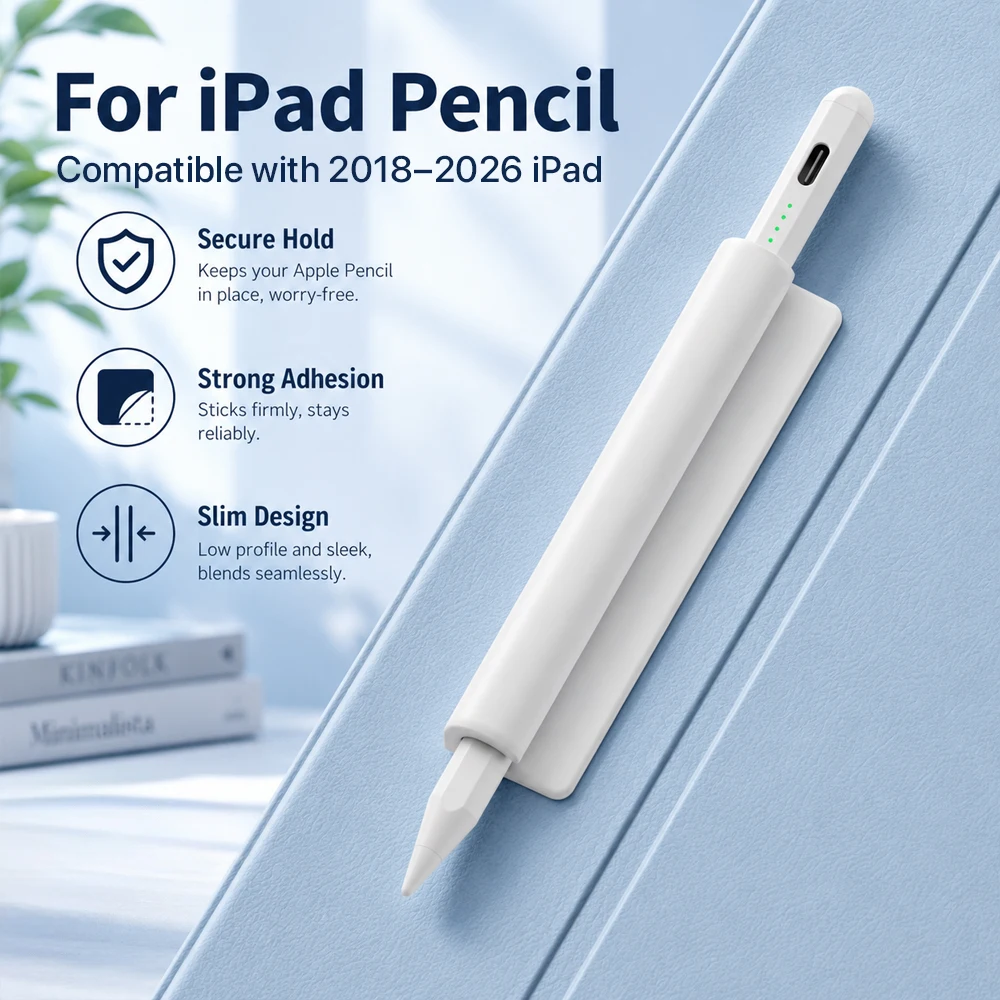 Stylus Pen for iPad 2018 to 2026 11th A16 10th Pro Air Mini Palm Rejection Tilt Sensitivity USB C Fast Charging Magnetic Pencil