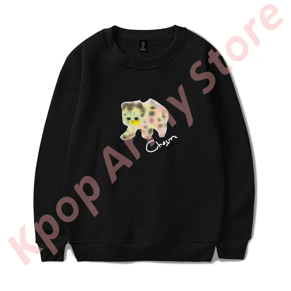 Clairo Charm Cat Long Sleeve Sweatshirts 2024 Tour New Logo Merch Cosplay Women Men Fashion Casual Streetwear