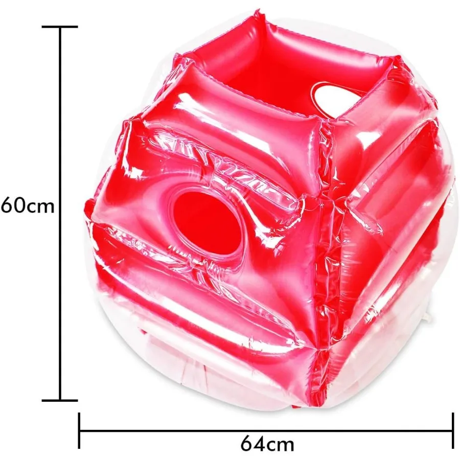 ลูกบอลซูโม่ 2 ลูก สำหรับเล่นเกมบอลเด้งดึ๋งกลางแจ้ง เกมสนามหญ้าสำหรับเด็ก เล่นเป็นทีม อายุ 3-12 ปี ขนาด 24 นิ้ว 2 ลูก สนุก กระตุ้นการเคลื่อนไหว เล่นได้ทั้งในบ้านและนอกบ้าน