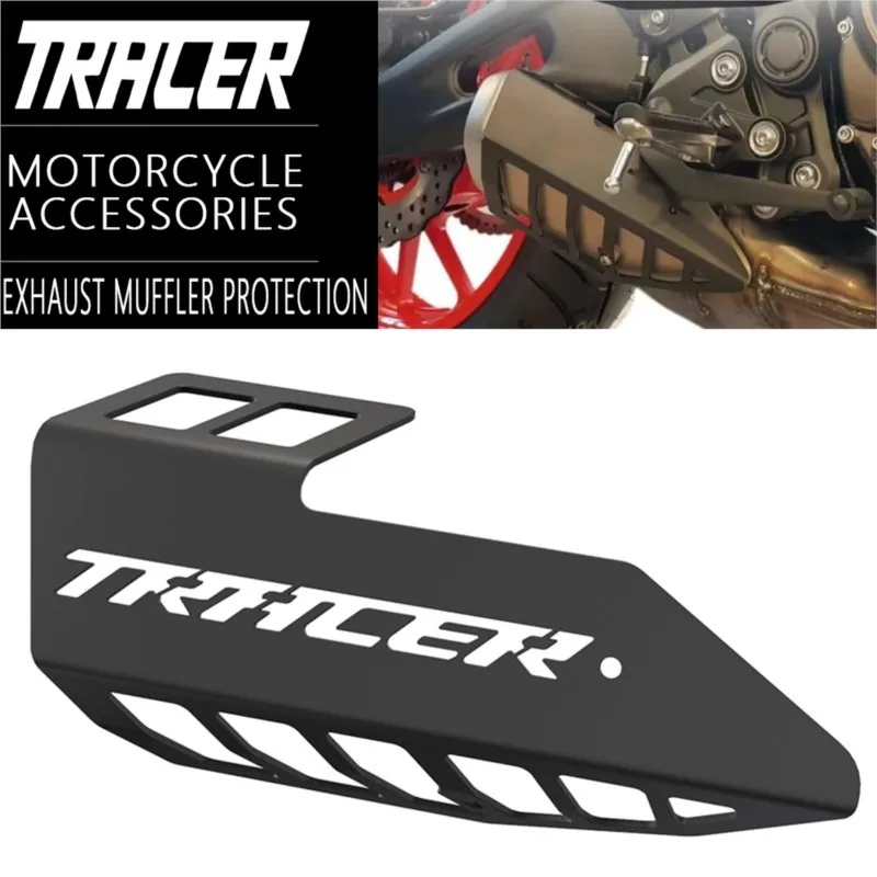 Motorcycle Muffler Exhaust Pipe Heat Shield Guard Anti-scalding Cover For Yamaha Tracer 700 Tracer 7 Tracer 7 GT 2016-2024 2016