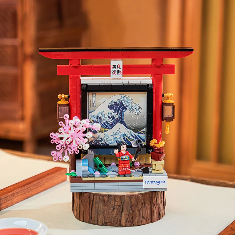 

Строительные блоки Pinqi 86202, художественная галерея, мужская и женская детская головоломка, строительные блоки, игрушка в подарок