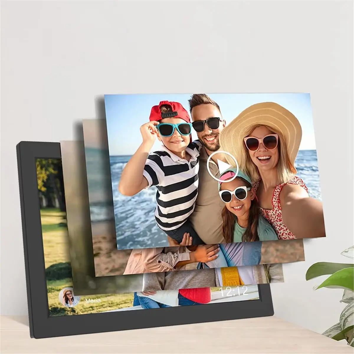 10.1 بوصة مخطط الأسرة الذكية التقويم الرقمي HD شاشة تعمل باللمس مع مخطط المهام خطط الوجبات FotoCube للعائلة الاتحاد الأوروبي التوصيل #1