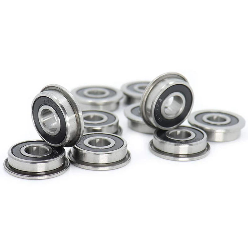 20Pcs F695-2RS Bearing 5X13x4mm Flangeada Miniatura Deep Groove Rolamentos De Esferas F695RS Para VORON Mobius 2/3 Impressora 3D