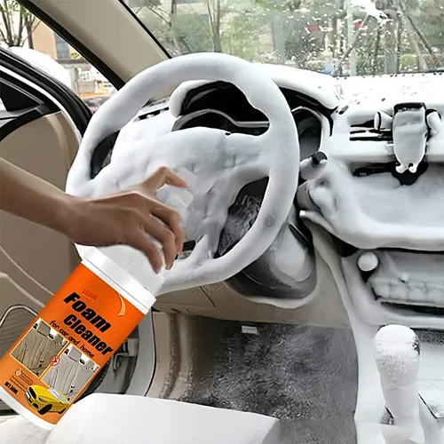 Limpiador de espuma multiusos, agente de limpieza para Interior de coche, limpiador de espuma para el hogar, limpiadores en aerosol de espuma para limpieza del hogar