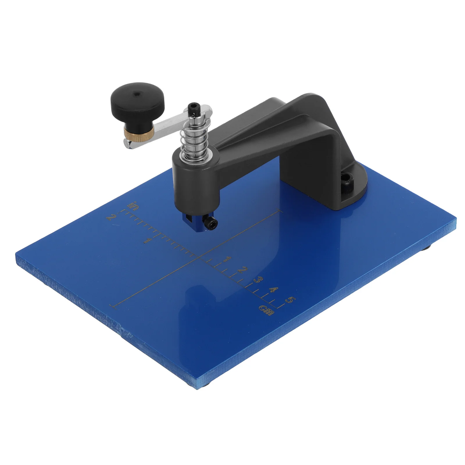 Precision Glass Circle Cutter Tool 0.39-3.93 Inch Dual Scale Adjustable Circular Cutting Device for Stained Glass Mirror Lens