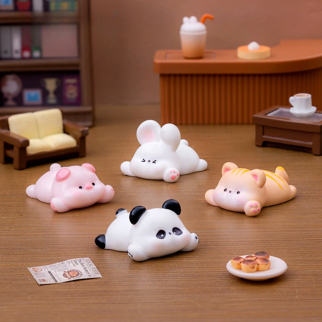 

Cute Creative Party Small Animals Panda Piglet Bunny Duckling Bear DIY Decorations Accessories Car Tabletop Small Ornaments