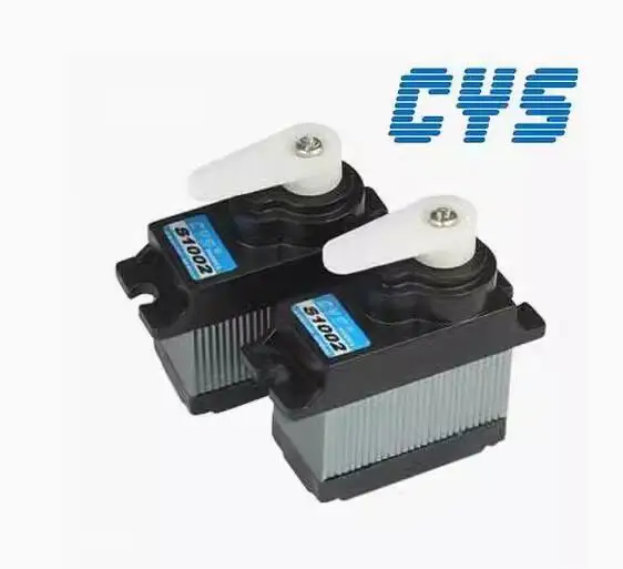 CYS-S1002-M custodia in alluminio Servo Coreless 12g 2.2KG 0.10sec/60 ° per RC Futaba Hitec Sanwa JR Align airplane EMAX ES08MD