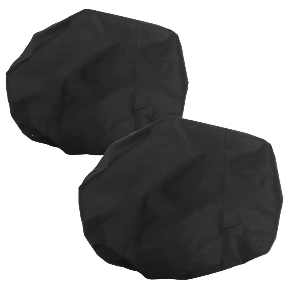 

2Pcs Bicycle Basket Cover Waterproof Canvas Sleeve for Front Basket Electric Bike Scooter Dust Rain Protection Foldable Design