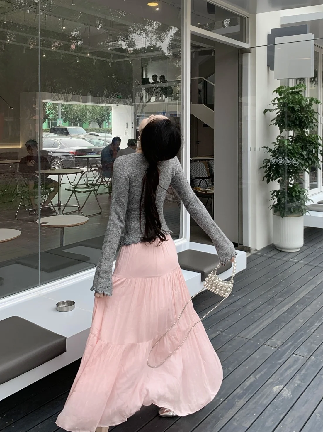 

Beloved Gentle Knitted Top And Long Skirt Two-Piece Set Pure Desire Fairy Design Autumn Winter Faion plus Size Pear Body pe