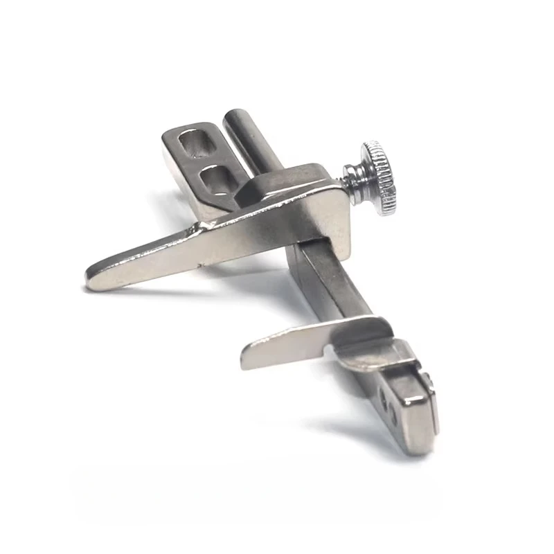 C007 stretch seam car folding gauge double needle car roll hem positioner
