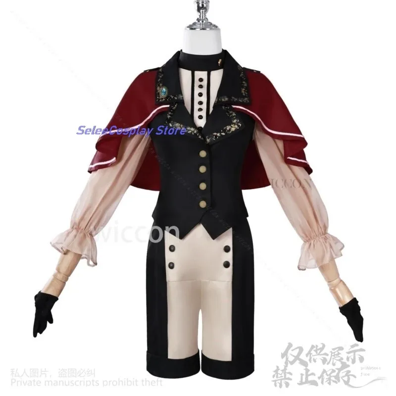 DY2025 أنيمي بانج حلم تأثيري Umiri Yahata Ave Mujica القوطية نمط كيب السراويل موحدة زي هالوين حفلة عيد الميلاد Customi #6