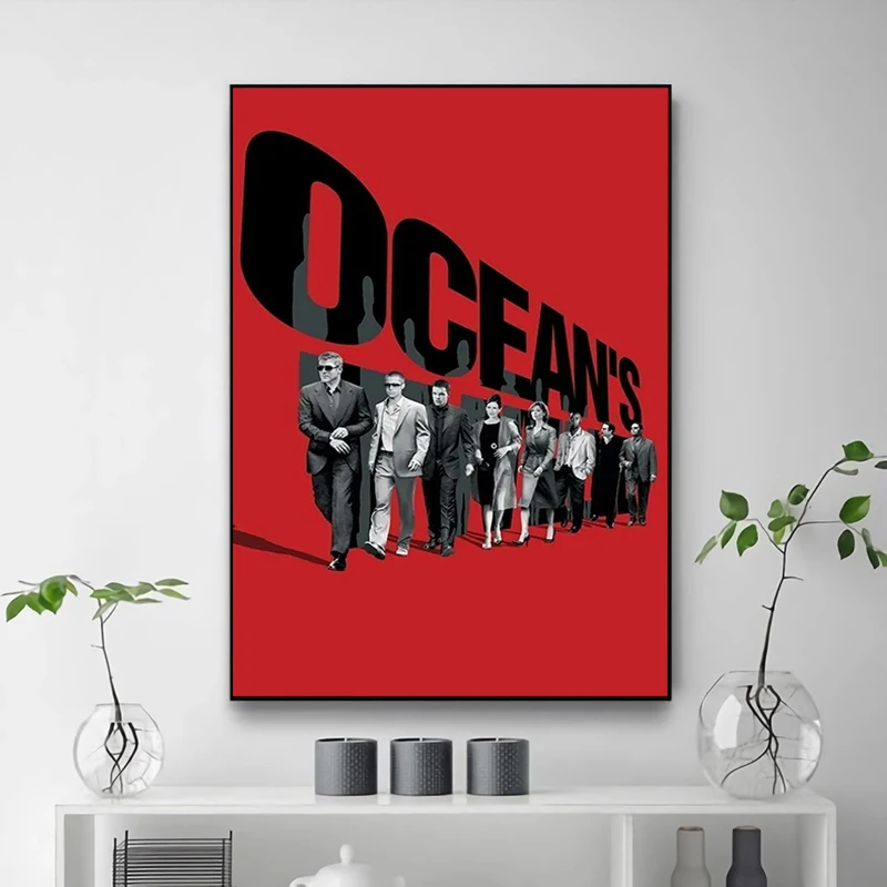 Ocean's Thirteen Poster Decoration Pictures Room Wall Posters Room Decor Interior Paintings Decorative Picture For Home Art E