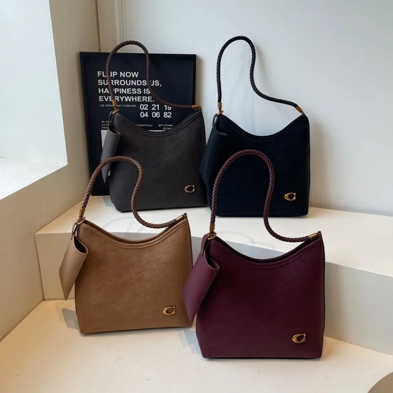 

Luxury Ladies Leather Tote Bag Trendy Commuter Popular Classic Elegant Women's Casual Vintage Crossbody Bag