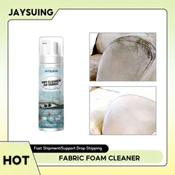 Jaysuing 100ml Fabric Foam Cleaner Furniture Stain Remover Sofa Cloth Carpet Curtain Stubborn Stains Cleaning Dry Cleaning Spray