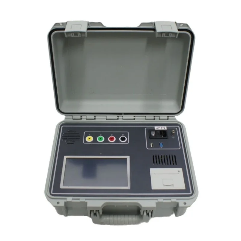 AC and DC on-load tap-changer testing device, transformer on-load tap-changer parameter tester
