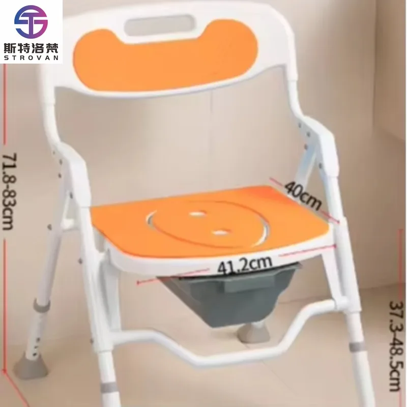 

Wall-Mounted Shower Chair for Elderly or Disabled Bathroom Folding Stool Seat with Rehabilitation Supplies