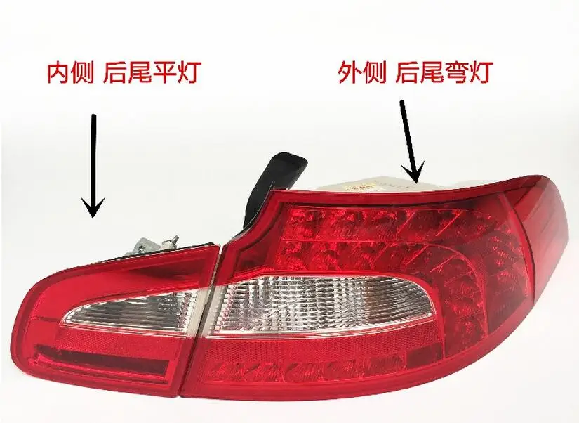 Car Styling for Skoda Superb taillights LED 2009 2010 2011 2012 2013 car accessories Superb Lamp yeti fabia Superb rear light