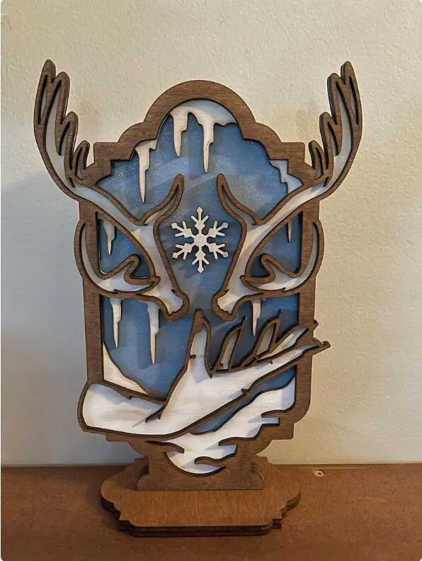 Innovative wall pendant Home decoration Wooden handicrafts Handmade gifts