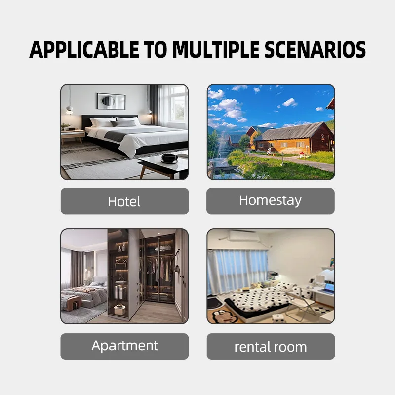 Upgraded Split Hotel Smart Door Lock Magnetic Card IC Card Induction UnLock System Management for Homestay