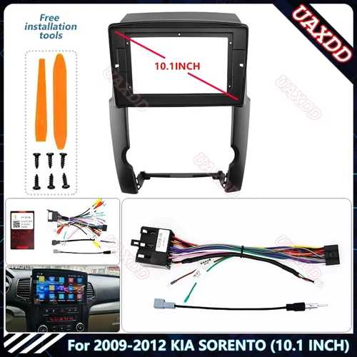 Para 2009-2012 KIA SORENTO 10,1 pulgadas Radio de coche Android pantalla de audio estéreo reproductor de vídeo multimedia cables de navegación marco de arnés